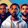 Mic Drop: Kendrick Lamar, Drake, and J Cole’s Epic Hip-Hop Showdown